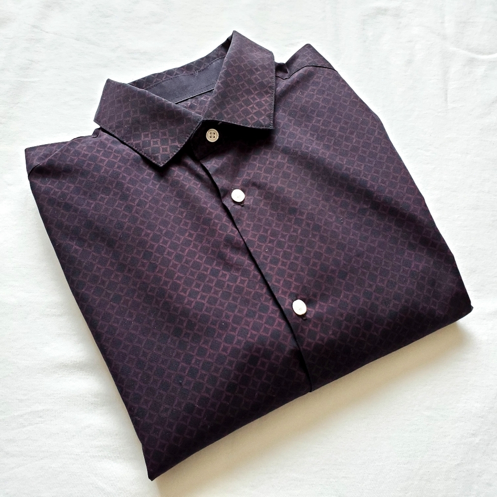 🎉2/$12🎉 H&M Slim Fit Collared Dress Shirt